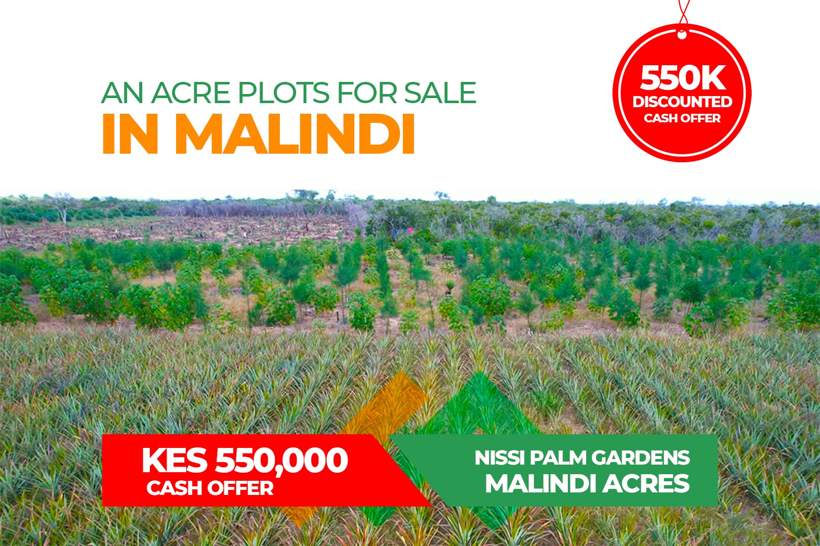 Prime & Cheap Plots and Agricultural Farm Land for Sale in Malindi